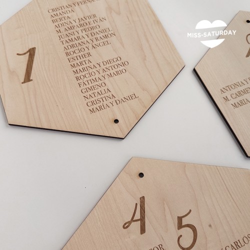 Plan de mesa en madera 2