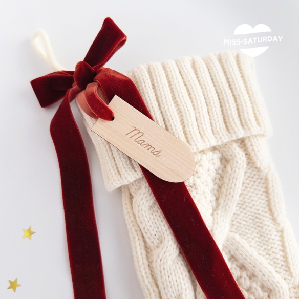 Bota de Navidad personalizada