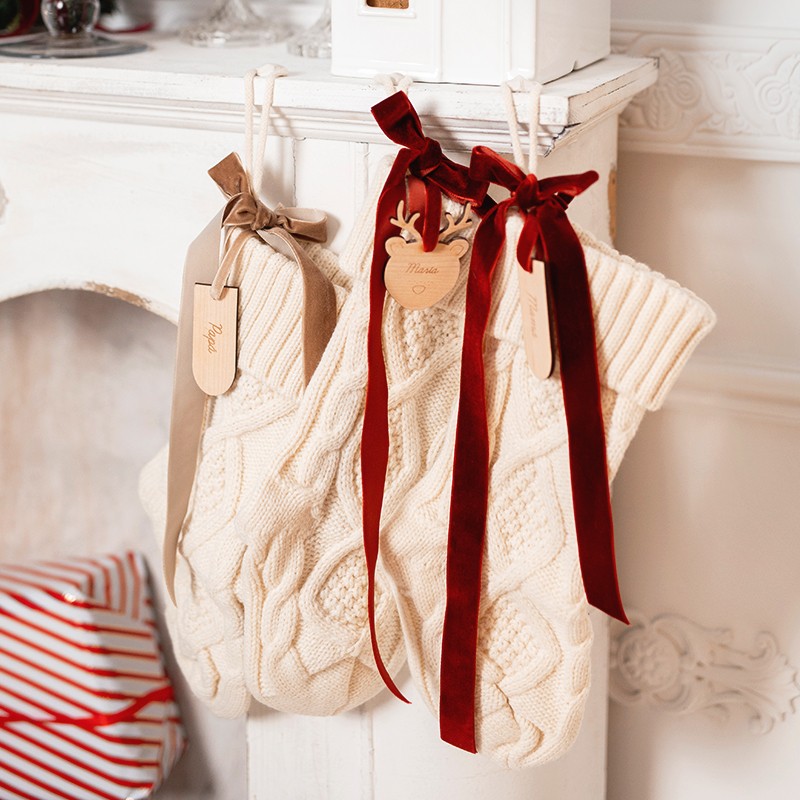 Calcetín de Navidad personalizado Calcetín de Navidad personalizado
