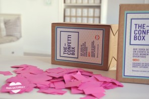 Confetti box Rosa